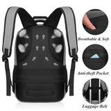 YAMTION Backpack for Men and Women,School Bookbag for Teenager,15.6 inch Laptop Bookbag with USB Charging port for Business Work College Travel Trip