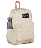JanSport SuperBreak Plus Backpack with Padded 15-inch Laptop Sleeve and Integrated Bottle Pocket - Spacious and Durable Daypack for Work and Travel - Rows Of Bows