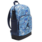 Jordan Unisex Backpack with Pencil Pouch, Light Blue Graphic Print