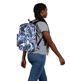 JanSport Superbreak Backpack - Durable, Lightweight Premium Backpack, Marble Mood Blue Iolite
