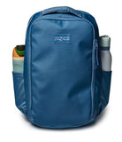 JanSport Good Latitude Travel Pack 30L – Water-Resistant Carry On Backpack – 16 Inch Padded Laptop Sleeve & Luggage Strap Weekender Bag, Elemental Blue