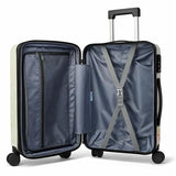 World Traveler Chariot London Pup Dog Lover 20-Inch Carry-On Hardside Expandable Spinner Luggage with TSA Lock