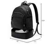 Uselike Gym Backpack for Women Men, Lightweight Gym Bag with Shoe Compartment, Waterproof Workout Backpack with Wet Pocket