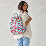 Vera Bradley Women's Disney Featherweight Bancroft Backpack, Mickey Meadow, One Size