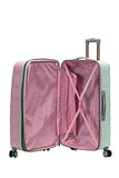 Rockland Melbourne Hardside Expandable Spinner Wheel Luggage, Mint, Checked Large 28"