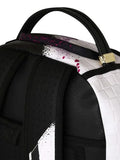 Sprayground Crash Graff Turbo Backpack, 18x6x11.5 Inch, Black, PVC, Laptop Compartment, Adjustable Straps