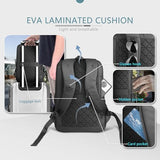 hk Laptop Backpack for Men for 17.3 Inch Computer Bag with USB A&C Charger