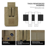 Mardingtop 50L Hiking Backpacking Backpack with Tactical Utility Pouch Folding Bag