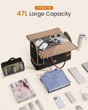 LOVEVOOK Convertible Travel Duffle Bag for Women Men, Garment Bag for Travel, Quilted Overnight Weekender Carry On Duffel Bags for Airplane, Suit Bags for Trip, Business
