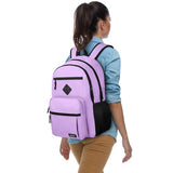 BIKROD Backpack for Girls Women, School Backpack for Teen Boys, Lightweight Casual High School Bookbag, Daily-use Travel Laptop Backpack Fits 15.6 Inch Notebook