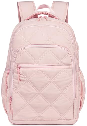 Bluboon Backpack for Women 15.6 Inch Laptop Bookbag College School Backpack Girls Schoolbag Compartment Daypack for Business Travel
