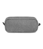 JanSport Large Accessory Pouch - Secure Storage Space for Pens, Power Cords, Pencil Case, Ideal For Everyday Essentials, 1.3L, Grey Letterman Poly