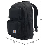 Carhartt 28 L Dual-Compartment Backpack Black One Size