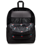 JanSport Superbreak Plus FX Backpack - Work, Travel, or Laptop Bag with Water Bottle Pocket - Surreal Sensations Black
