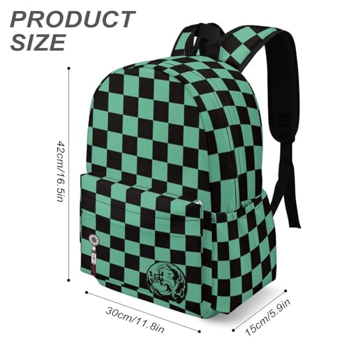 CSCPPZC Anime Backpack 17 Inch Oxford Cloth Tzl