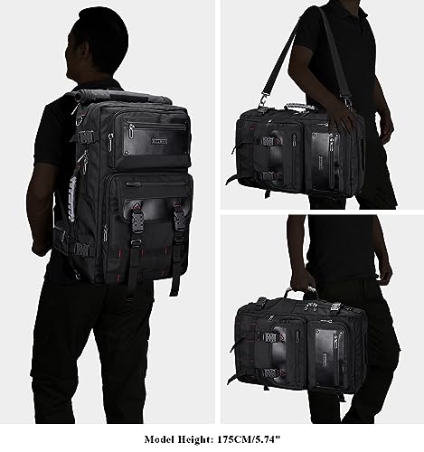WITZMAN Carry On Travel Backpack for Men Duffle Bags Fit for Laptop Airline Approved Backpack and Nylon Sling Bag Travel Crossbody Bag Waterproof Casual Hiking Daypack