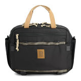 Topo Designs Mountain Cross Bag, Functional + Flexible Briefcase, Removable Shoulder Strap, Fair Trade (Neutral/Black)