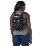 JanSport Mini Skip Pack – Compact Backpack with Main Compartment, Side Water Bottle Pocket, and Zippered Accessory Pocket, Black