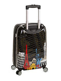 Rockland Departure Hardside Spinner Wheel Luggage, Departure, Carry-On 20-Inch