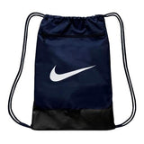 Nike Unisex Brasilia 9.5 Training Gym Sack (18L), Midnight Navy/Black/White, MISC