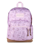 JanSport Right Pack Backpack - Durable Daypack with Padded 15" Laptop Sleeve, Spacious Main Compartment & Integrated Water Bottle Pocket - Horoscope Horizons Pink Ice/Mahogany Haze