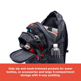 RadioShack All-Purpose 15.6" Laptop Backpack, Men's and Women's Backpack with Secure Laptop Compartment Provides Easy Organization and Transportation for Laptops up to 15.6", Tablets, and More