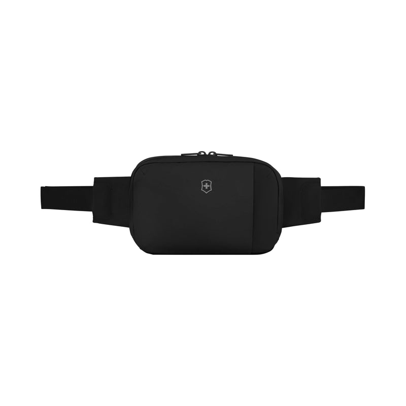 Victorinox Travel Essentials, Belt Bag, 2-Way Carry Bag with Additional Strap and Quick Fastening System - Black