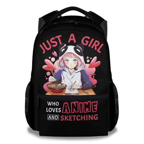 PoshWrap Girls School Backpack for Girls - 16 Inches Black Backpacks for Kids - Lightweight Aesthetic Bookbag for Kindergarten