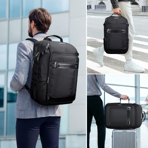 WITZMAN Travel Backpack for Men Fits 16 Inch Laptop Carry-on Bag