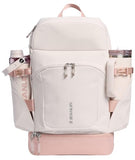 STANLEY Vitalize Backpack | Gym, Work & Travel Bag with Laptop Sleeve | Expandable Bottom Compartment | Tumbler & Water Bottle Pockets | Durable Recycled Fabric | Rose Quartz