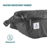 4Monster Hiking Waist Packs Portable,Water Resistant Fanny Pack Bags Lightweight with Adjustable Strap for Outdoor, Workout,Running,Hiking,Traveling,Biking,Camping and Fishing (Grey, 2L)