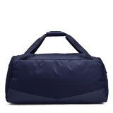 Under Armour unisex-adult Undeniable 5.0 Duffle-Large, Midnight Navy (410)/Metallic Silver, One Size Fits Most