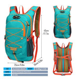 AUUEYY Lightweight Cycling Hydration Backpack,Large Capacity Pack for Travel,Hiking,Climbing,Skiing,Running Daypack for Men Women (Green)
