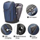 BANGE Business Smart Backpack Waterproof fit 15.6 Inch Laptop Backpack with USB Charging Port,Travel Durable Backpack
