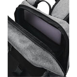 Under Armour unisex-adult Ua Triumph Campus Bp Backpack, Castlerock Full Heather/Black/Black, One Size, Backpack