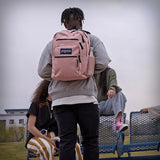 JanSport Laptop Backpack - Computer Bag with 2 Compartments, Ergonomic Shoulder Straps, 15” Laptop Sleeve, Haul Handle - Book Rucksack - Neon Daisy
