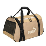 PUMA unisex adult Evercat Accelerator Duffel Bags, Tan/Gold, One-Size US