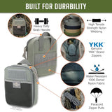 MAXPEDITION Beefy Pocket Organizer (Foliage Green) Compact, MOLLE-Compatible, 1000D Nylon Tactical EDC Pouch, Everyday Carry Tool Pouch & Gear Storage for Outdoor, Tactical, Survival, 0266F