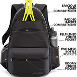 Athletico Compact City Tennis Backpack (Black)
