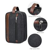 WITZMAN Canvas Travel Backpack Large Laptop Bags Convertible Shoulder Toiletry Bag Hanging Dopp Kit Organizer Water-resistant