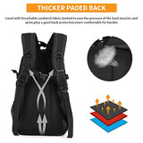 HUNTVP 25L Tactical Backpack Rucksack WR Tactical Assault Pack Military Bag (Black)