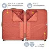 DELSEY PARIS Chatelet Air 2.0 Hardside Luggage with Spinner Wheels, Angora, 3 Piece Set, (19/24/28)