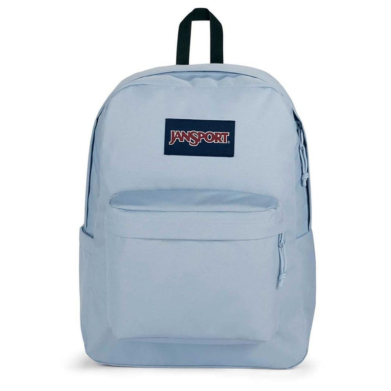 JanSport SuperBreak Plus Backpack with Padded 15-inch Laptop Sleeve and Integrated Bottle Pocket - Spacious and Durable Daypack for Work and Travel - Blue Dusk