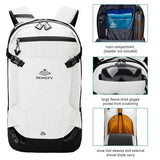 SEMSTY 12L Ski & Snowboard Backpack, Backcountry Backpack for Men Women