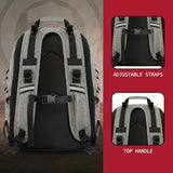 Element Mohave Backpack, 15 Inch Laptop Bag, Padded Computer Bag for Commute or Travel, Heather Gray