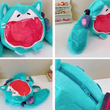 HOKMAH Kawaii Backpack with Kawaii Pin and Accessories, Comic-Con y2k Shoulder Bag Daypack cute Backpack Grunge Itabag Purse (Cat)