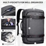WITZMAN Travel Backpack for Men 35L TSA Friendly Flight Approved