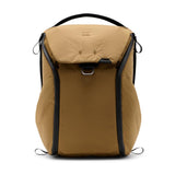 Peak Design Everyday Backpack 20L, Coyote, MagLatch Top, Dual Side Access, FlexFold Dividers, Fits 15