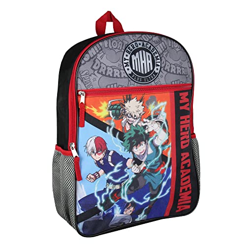 Bioworld My Hero Academia Backpack Anime Manga Deku Bakugo Shoto Todoroki School Travel Backpack | Backpacks4Less