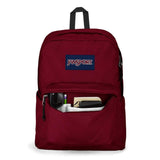 JanSport SuperBreak Plus Backpack with Padded 15-inch Laptop Sleeve and Integrated Bottle Pocket - Spacious and Durable Daypack for Work and Travel - Russet Red